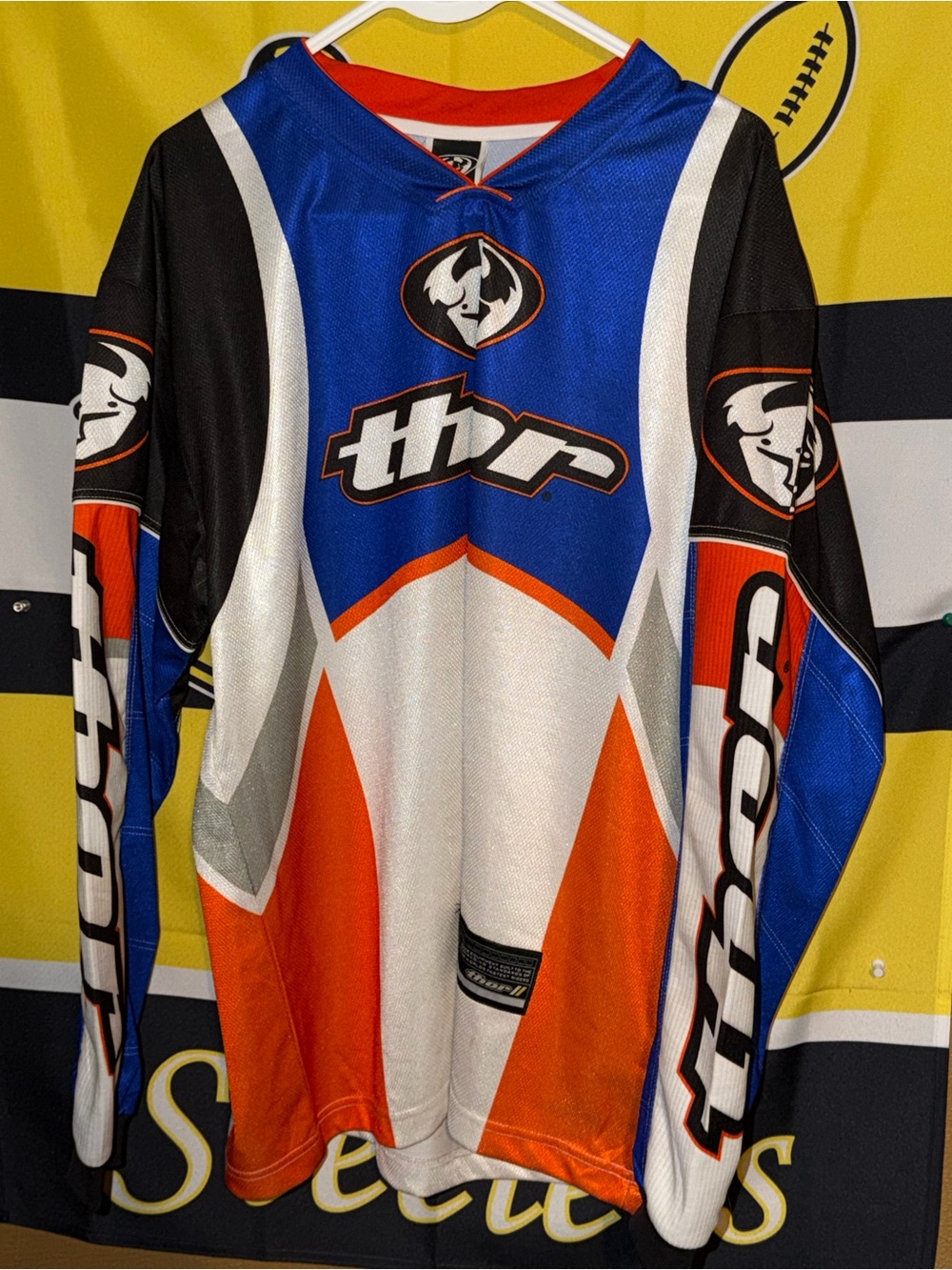 Thor Motocross Dirt Bike Jersey Men’s Size Large Used Pre Owned As Is Thailand M